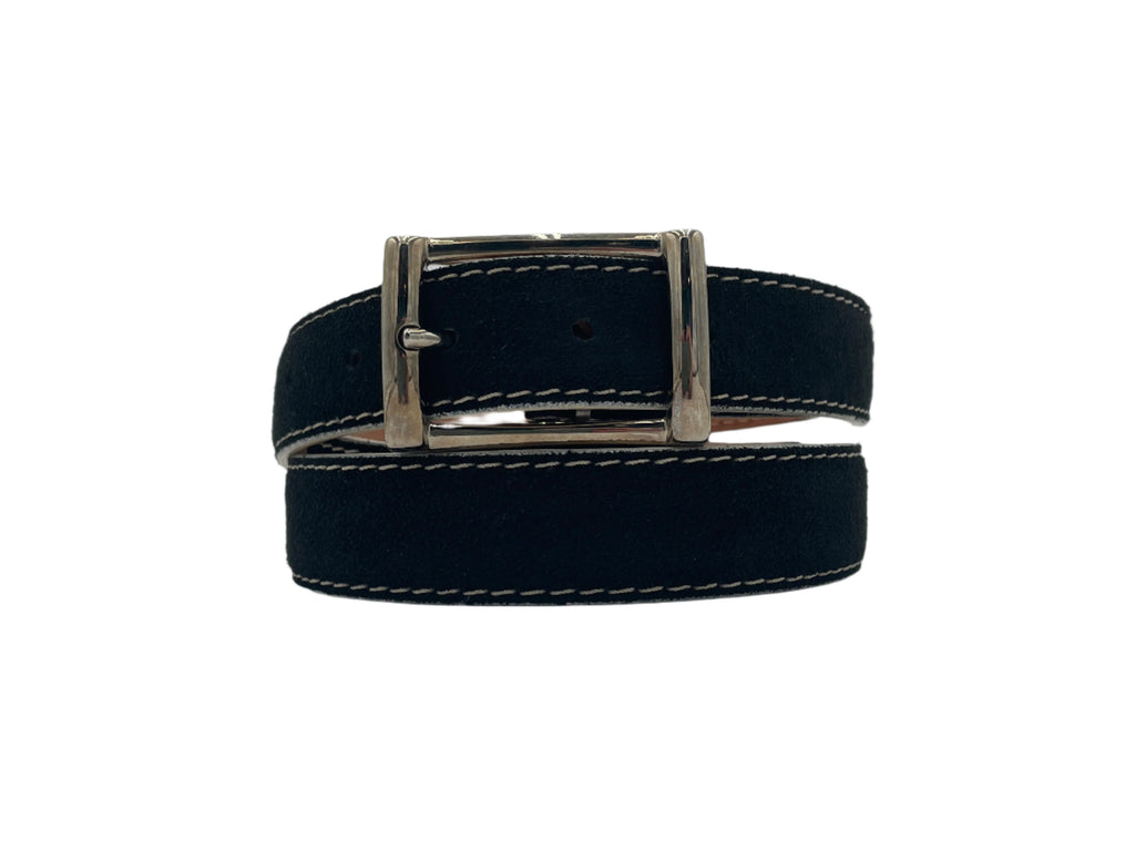 SAMPLE SALE - Suede Belt 30mm - Black