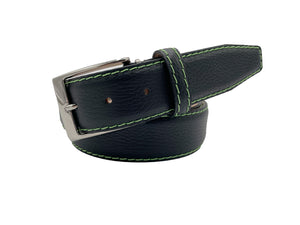 Pebble Grain Belt - Black