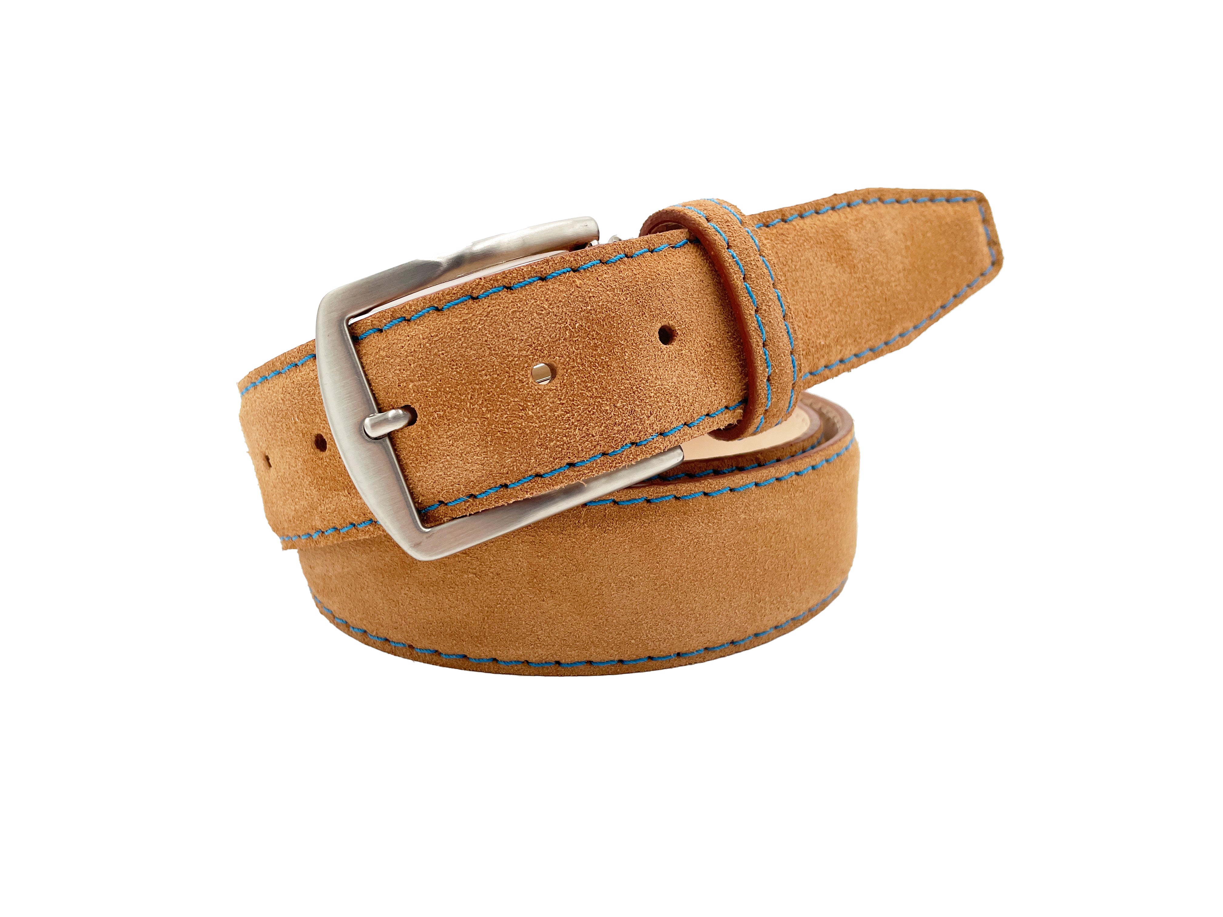 Classic Suede Belt - Toast