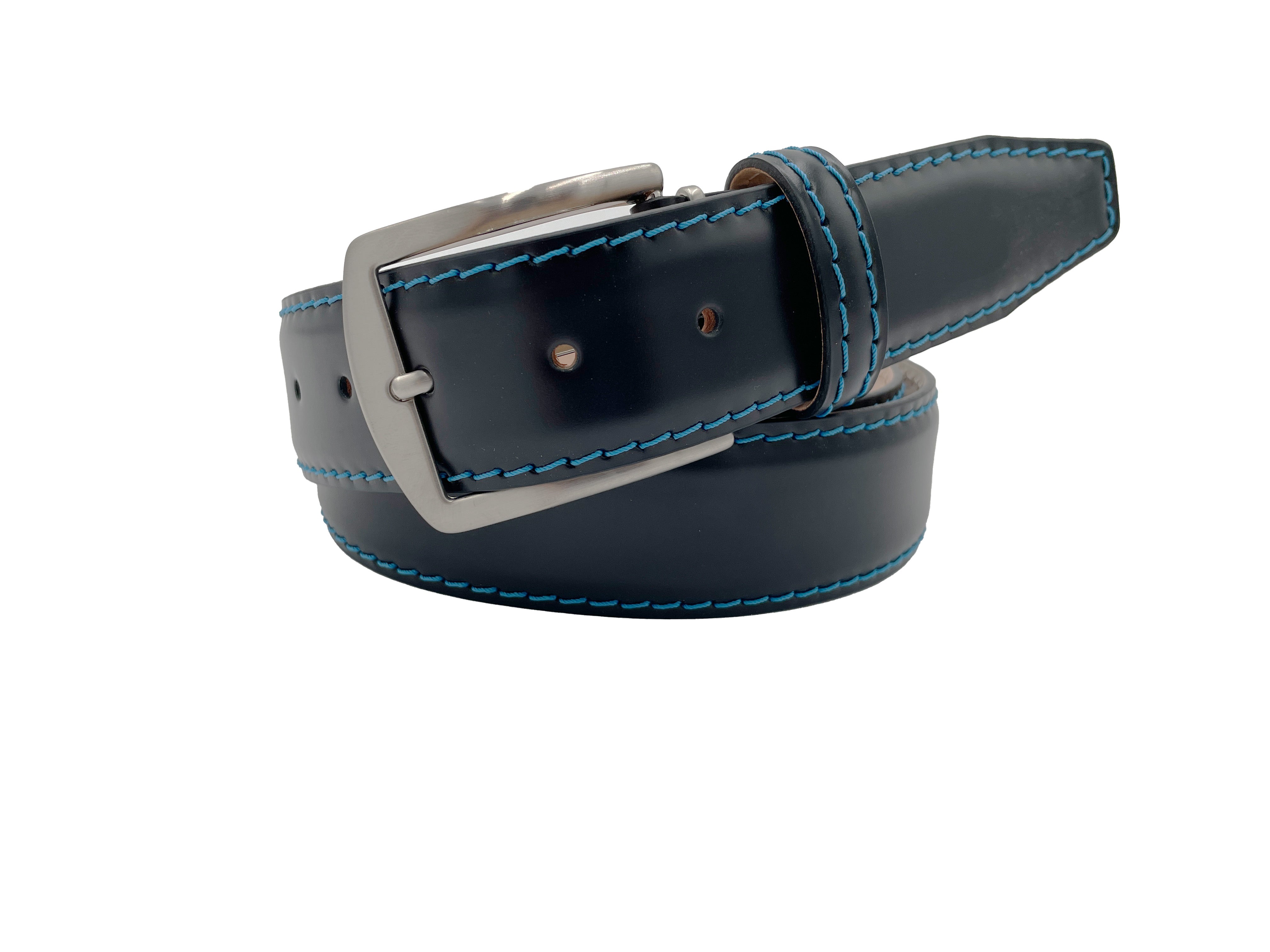 French Calf Belt - Black