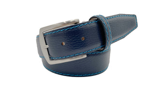 Pebble Grain Belt - Navy