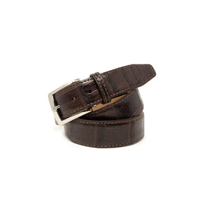 Genuine American Matte Alligator - Brown - 40mm