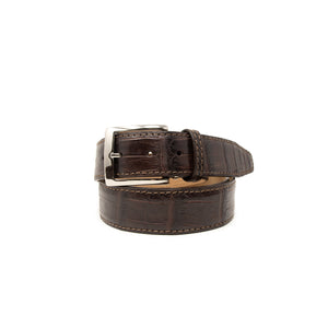 Genuine American Matte Alligator - Brown - 40mm